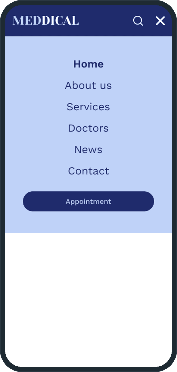 Doctors' clinic website: Does it work on a phone?