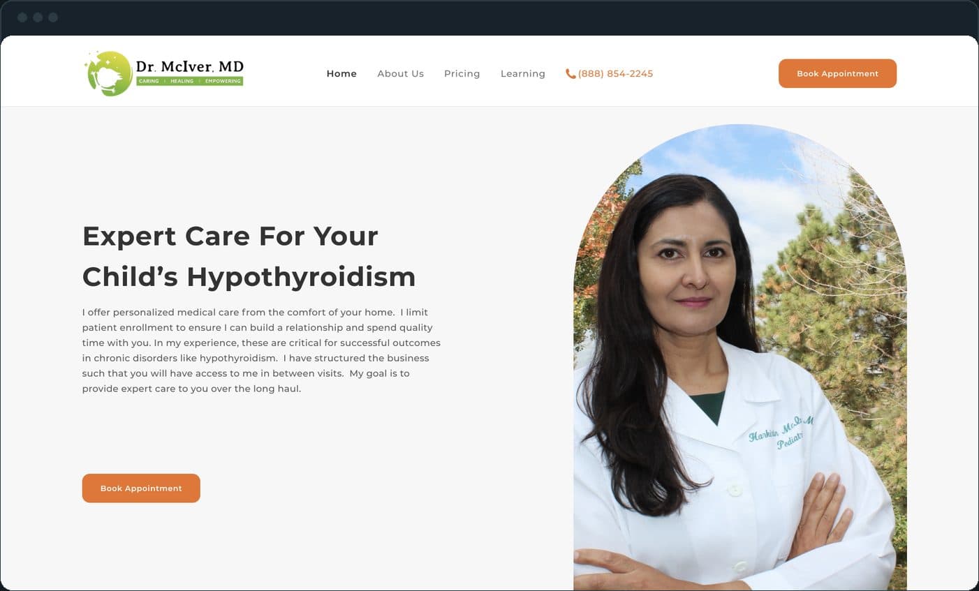 Dr. McIver, MD: What does the site offer a parent?