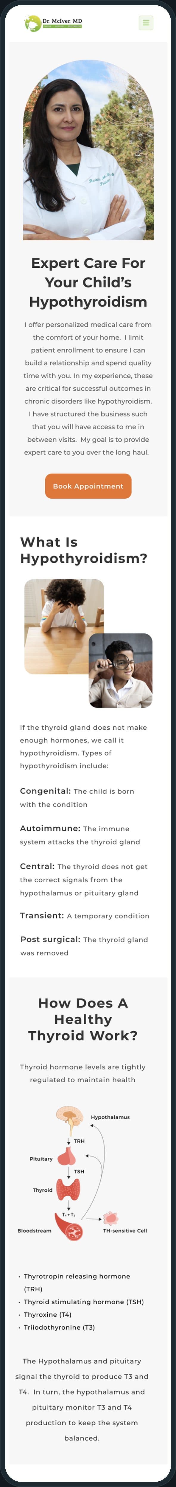 Dr. McIver, MD: How does it read on a phone?