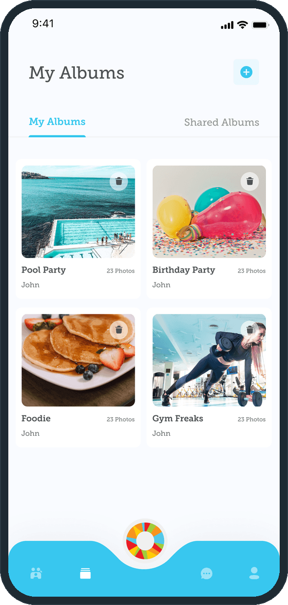 Mosaic: How are photos kept and posted?
