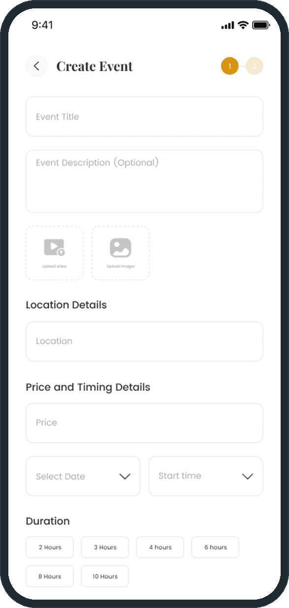 Yachtzy: How does a yacht owner list an event?